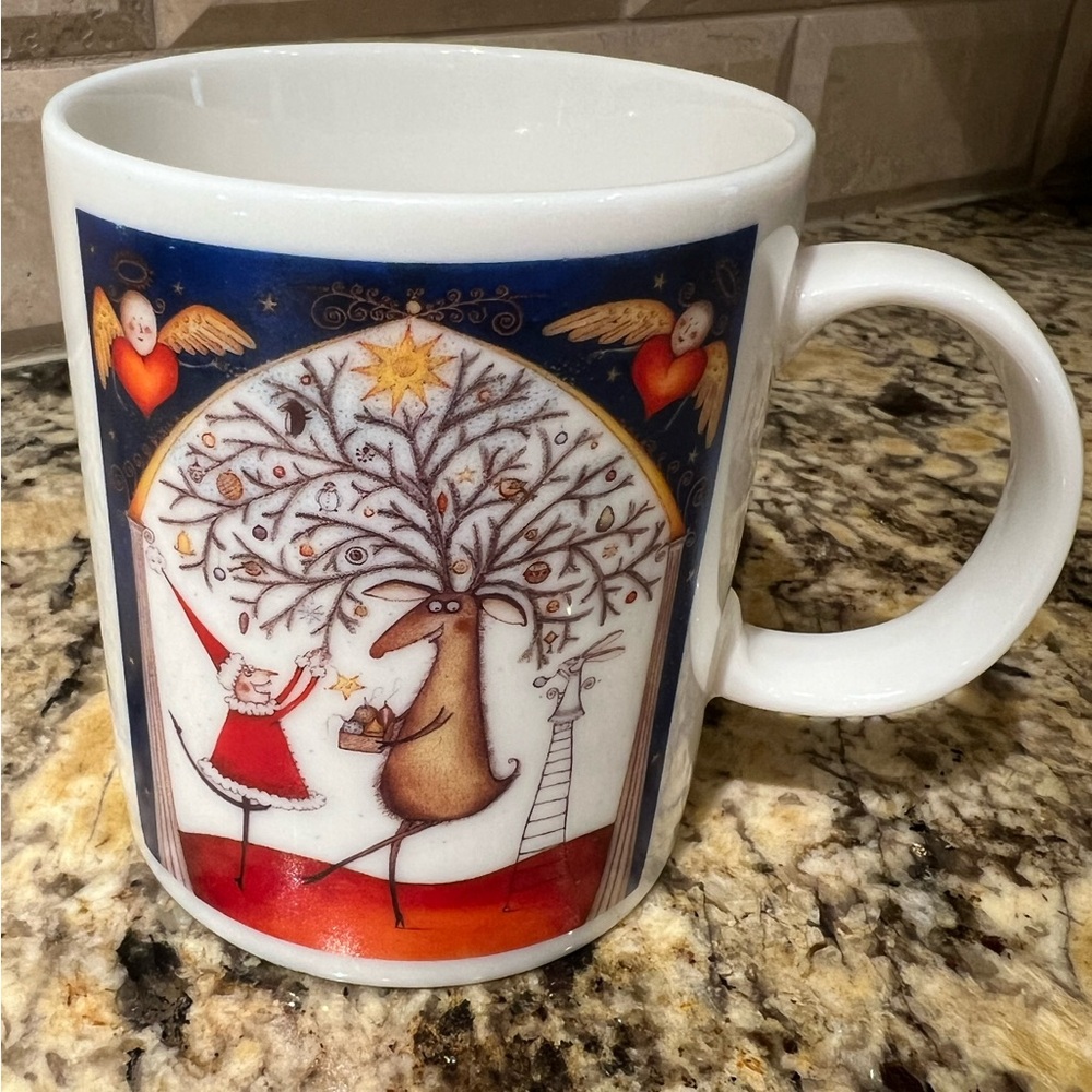 Vintage Neiman Marcus Christmas 1996 Mug